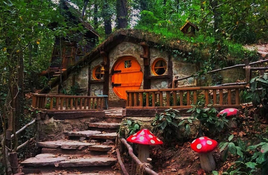 Sapanca ormanya hobbit evleri